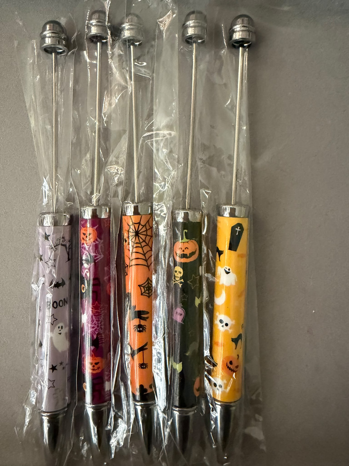 Halloween Printed Pen 5PCS