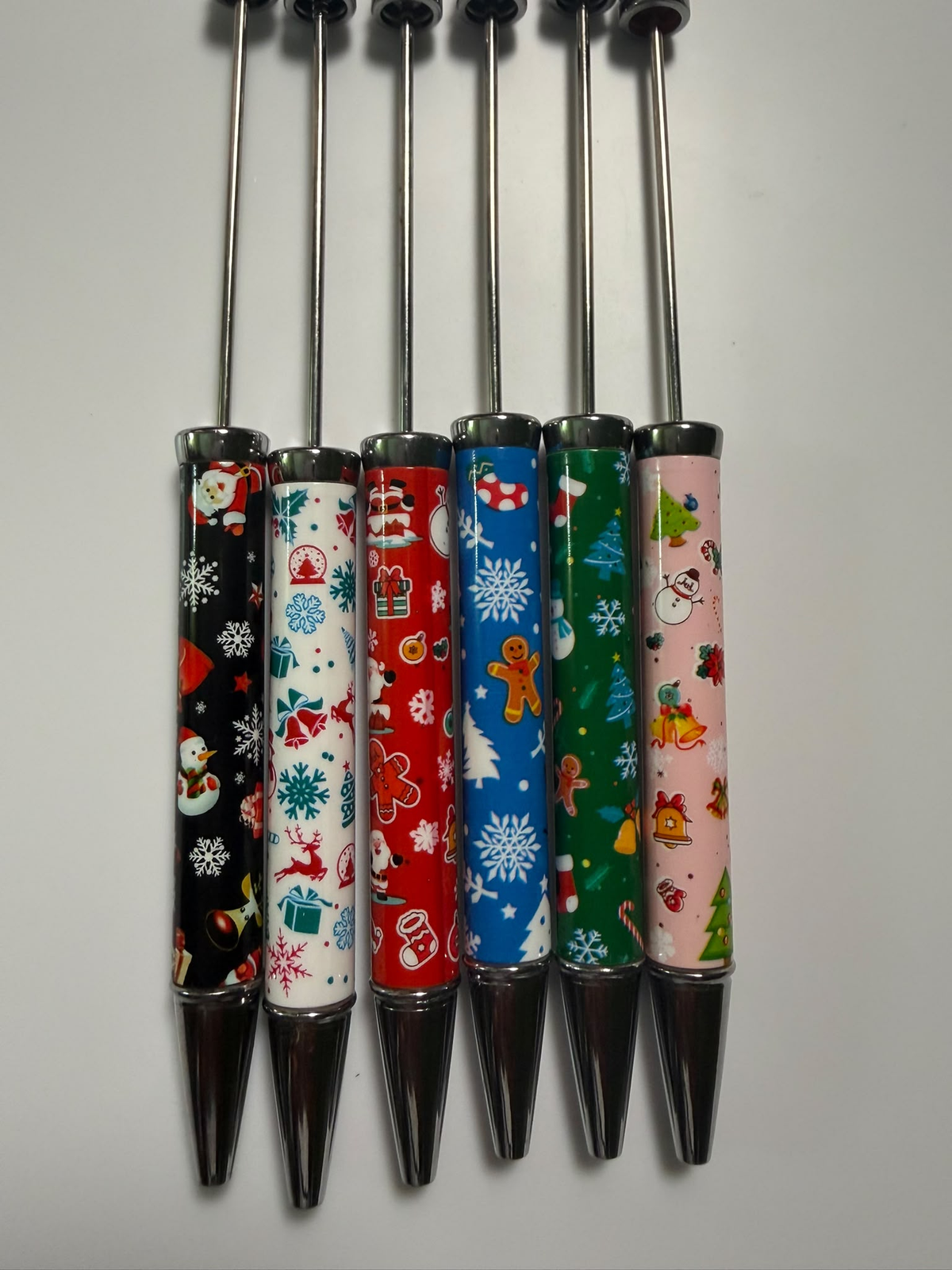 Christmas Printed Pen 6 PCS